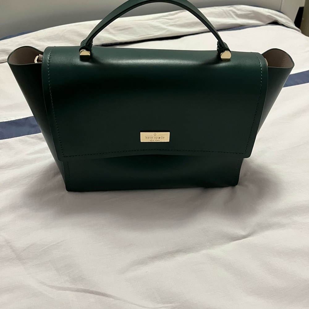 Kate Spade Green Leather Purse